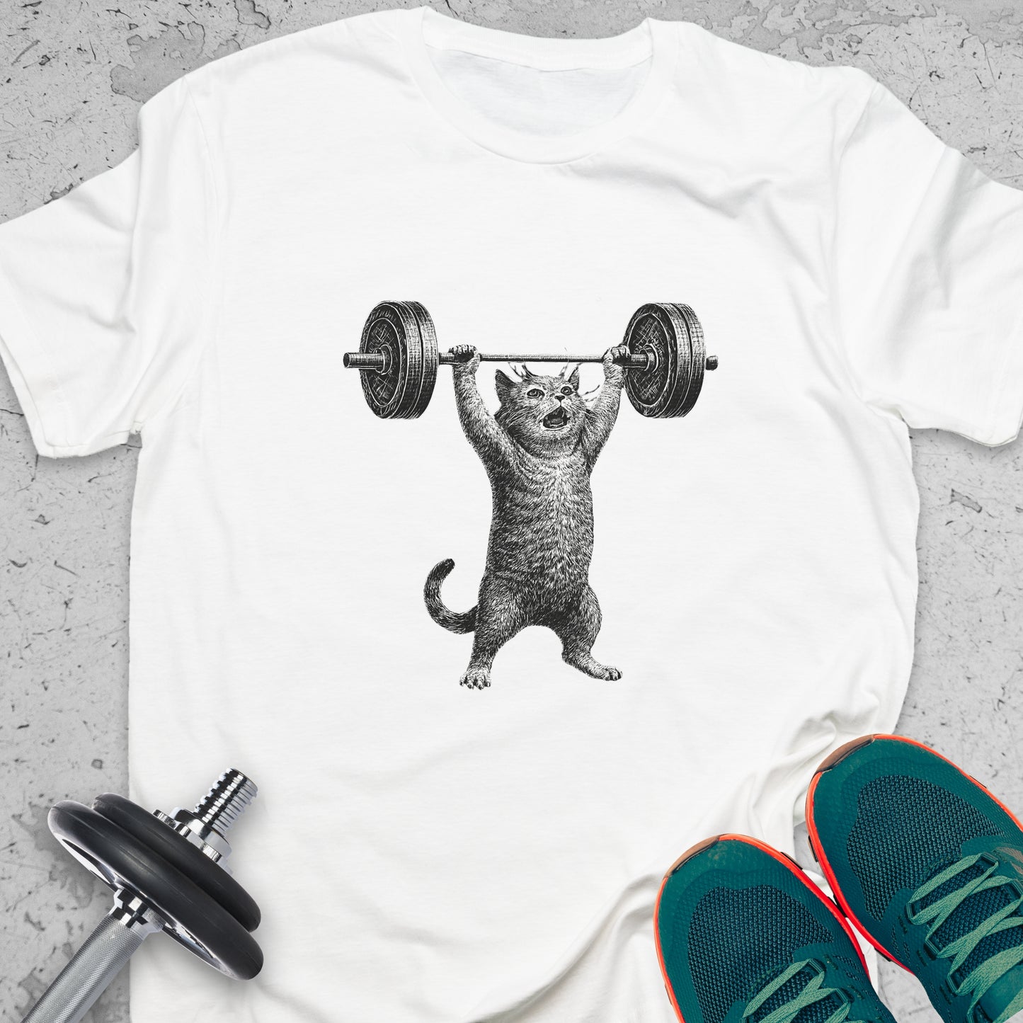 Funny Fitness T-Shirt — Humorous Workout Graphic Tee for Gym Lovers