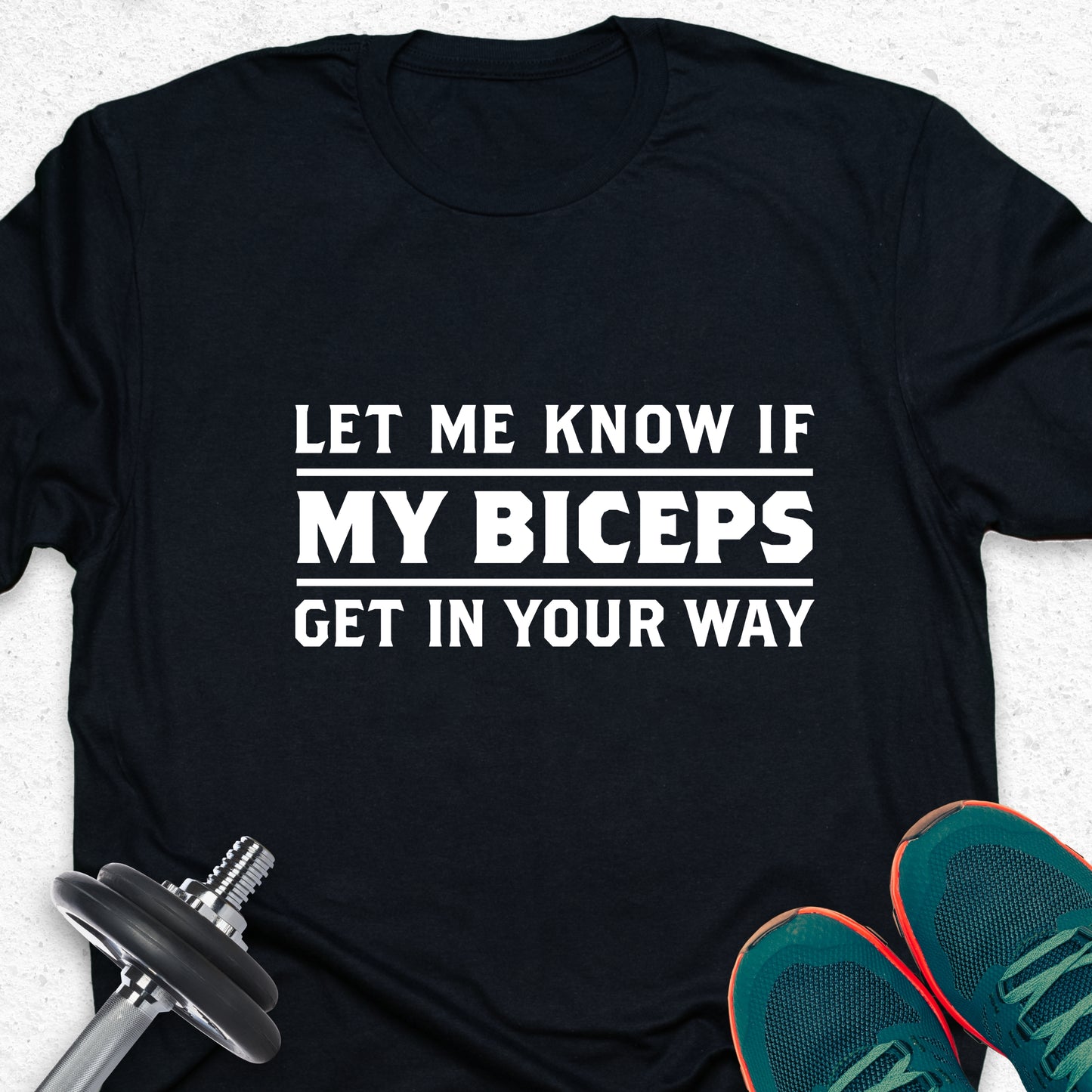 Funny Fitness T-Shirt — Humorous Gym Quote Tee