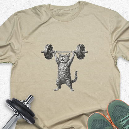 Funny Fitness T-Shirt — Humorous Workout Graphic Tee for Gym Lovers