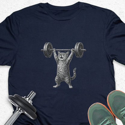 Funny Fitness T-Shirt — Humorous Workout Graphic Tee for Gym Lovers