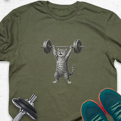 Funny Fitness T-Shirt — Humorous Workout Graphic Tee for Gym Lovers