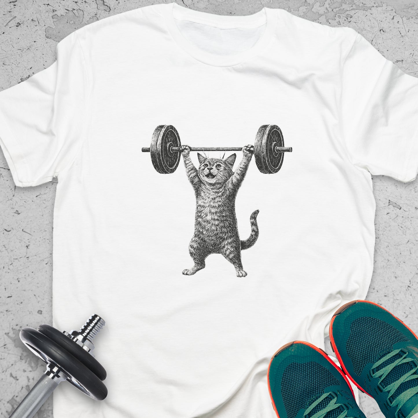 Funny Fitness T-Shirt — Humorous Workout Graphic Tee for Gym Lovers