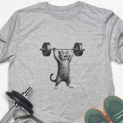 Funny Fitness T-Shirt — Humorous Workout Graphic Tee for Gym Lovers
