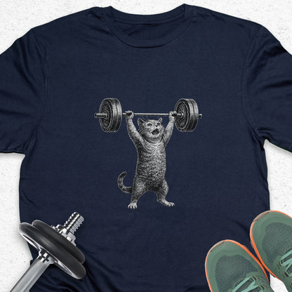 Funny Fitness T-Shirt — Humorous Workout Graphic Tee for Gym Lovers