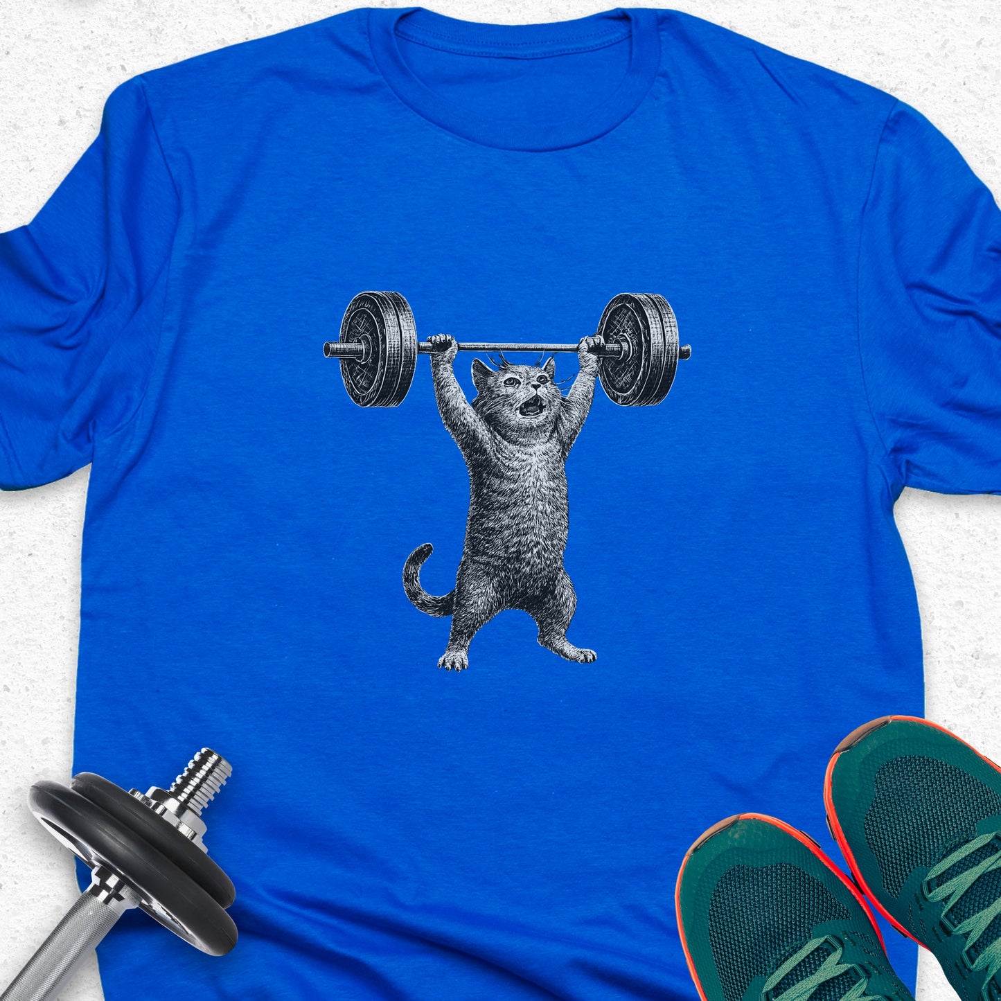 Funny Fitness T-Shirt — Humorous Workout Graphic Tee for Gym Lovers