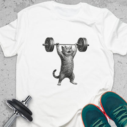 Funny Fitness T-Shirt — Humorous Workout Graphic Tee for Gym Lovers