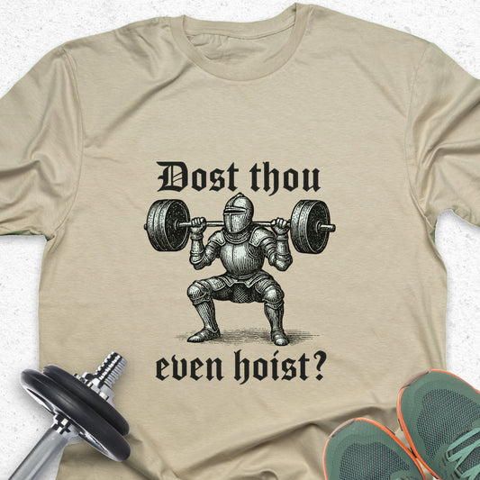 Funny Fitness T-Shirt — Humorous Workout Graphic Tee for Gym Lovers