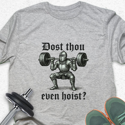Funny Fitness T-Shirt — Humorous Workout Graphic Tee for Gym Lovers