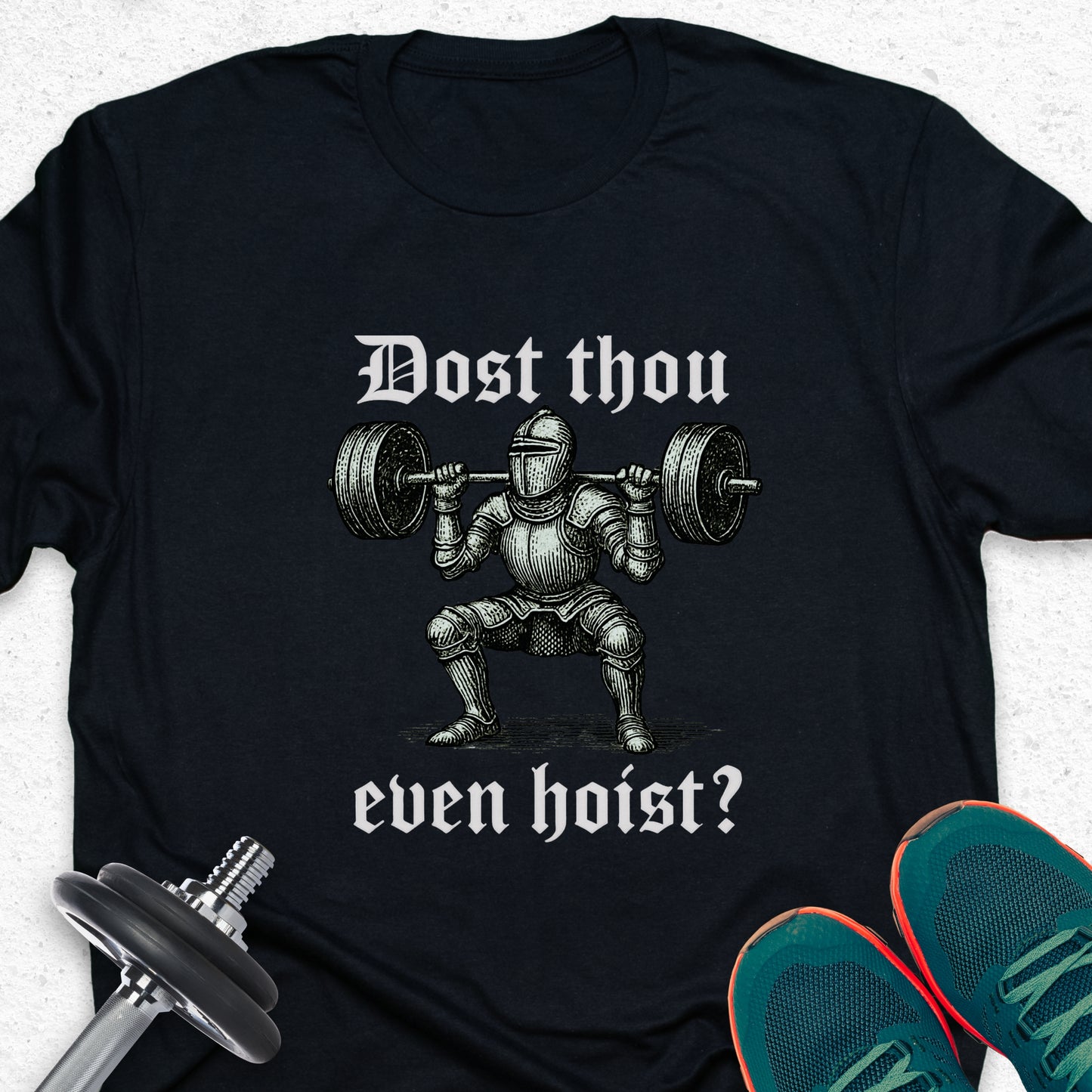 Funny Fitness T-Shirt — Humorous Workout Graphic Tee for Gym Lovers