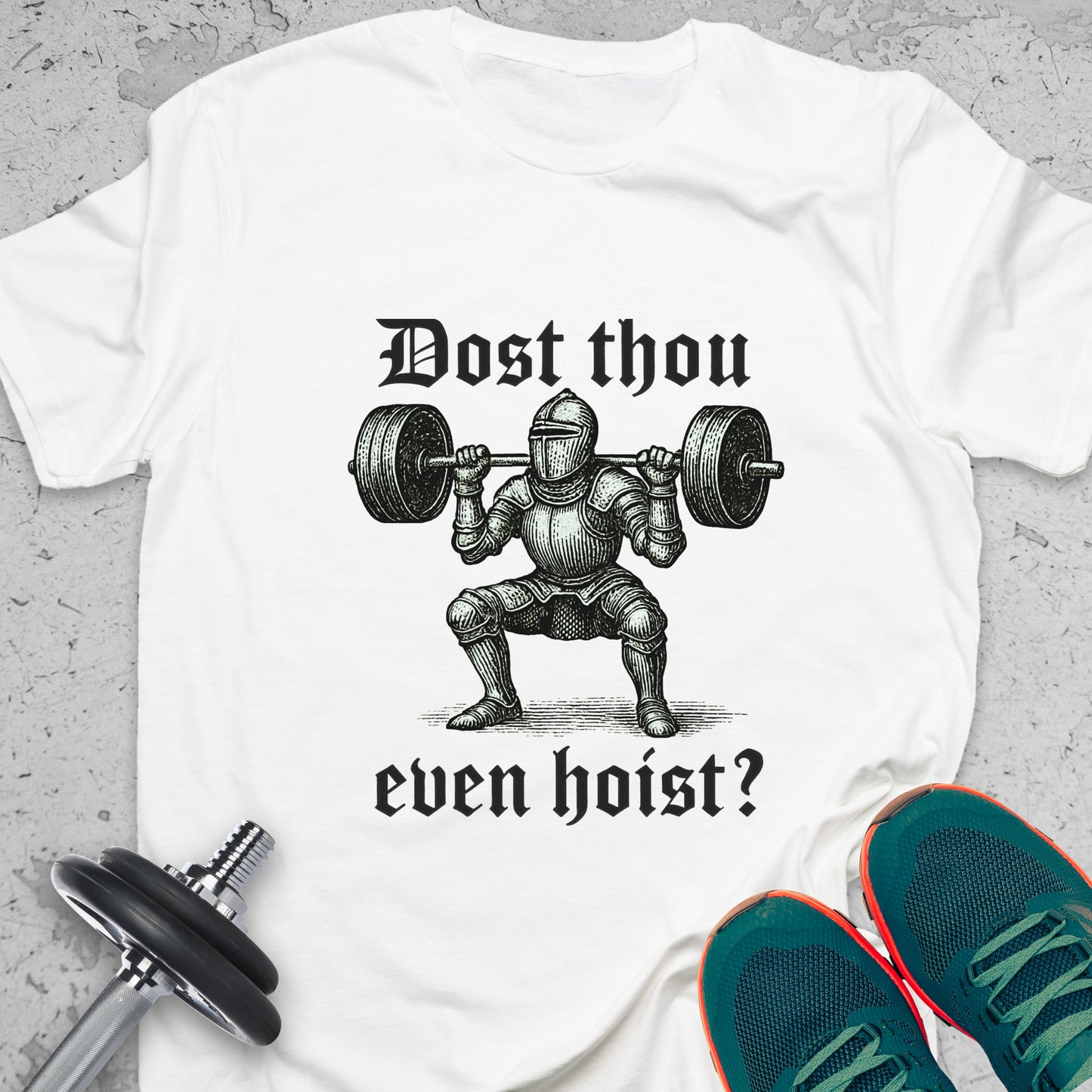 Funny Fitness T-Shirt — Humorous Workout Graphic Tee for Gym Lovers