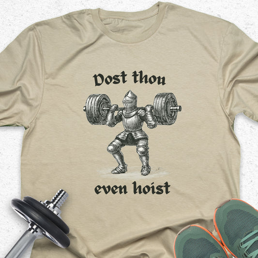 Funny Fitness T-Shirt — Humorous Workout Graphic Tee for Gym Lovers