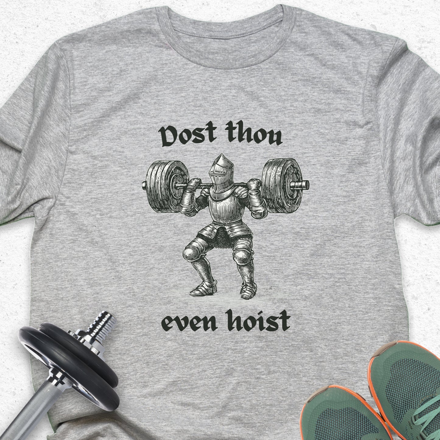 Funny Fitness T-Shirt — Humorous Workout Graphic Tee for Gym Lovers