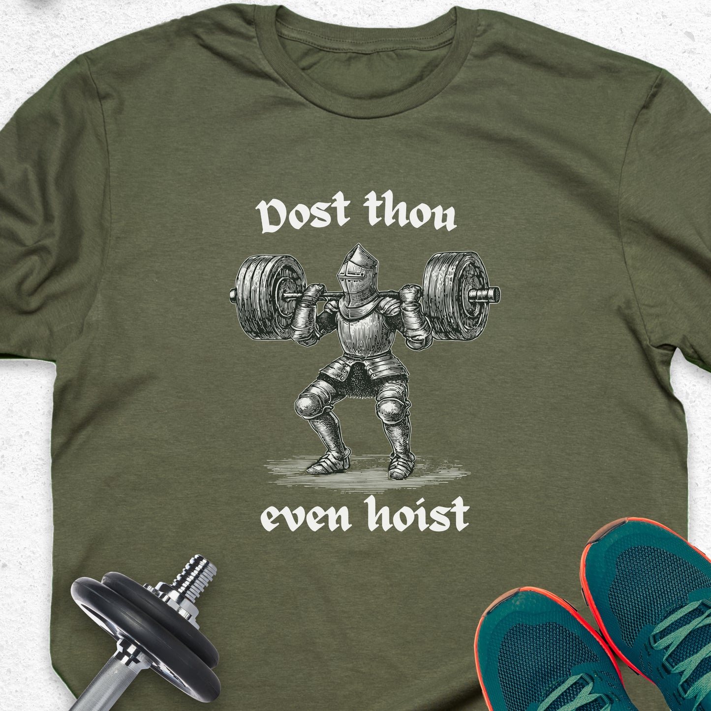 Funny Fitness T-Shirt — Humorous Workout Graphic Tee for Gym Lovers