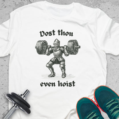Funny Fitness T-Shirt — Humorous Workout Graphic Tee for Gym Lovers