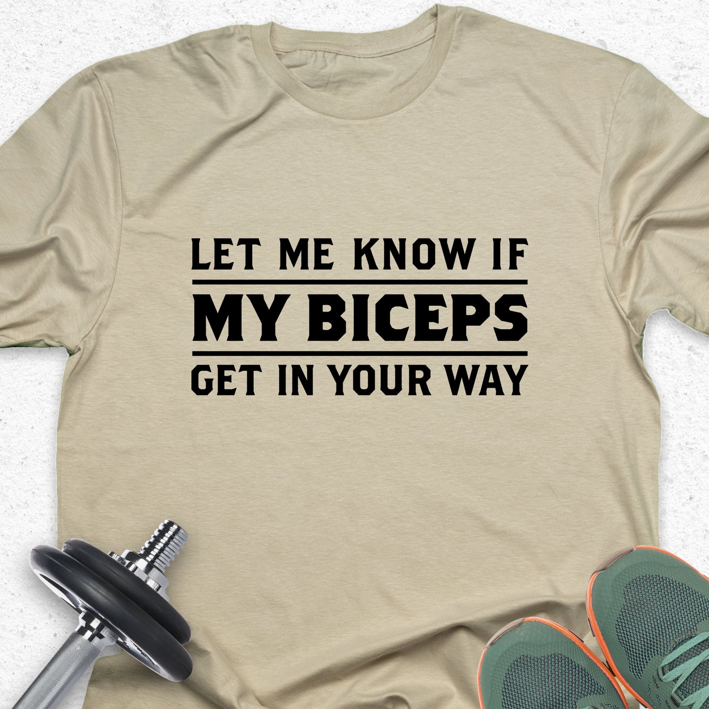 Funny Fitness T-Shirt — Humorous Gym Quote Tee