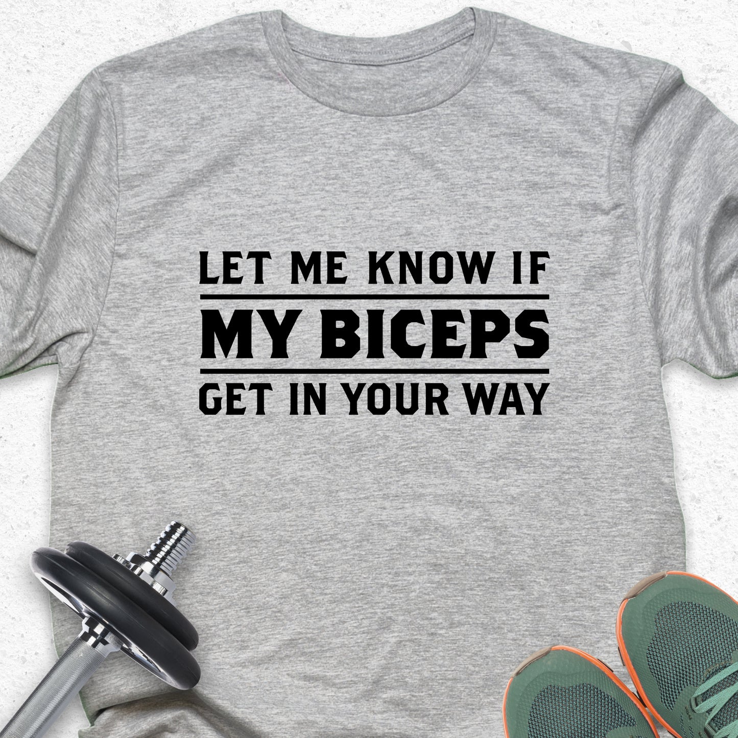 Funny Fitness T-Shirt — Humorous Gym Quote Tee