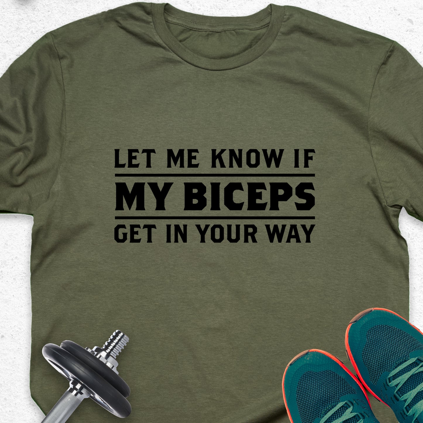 Funny Fitness T-Shirt — Humorous Gym Quote Tee