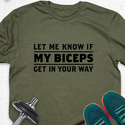 Funny Fitness T-Shirt — Humorous Gym Quote Tee