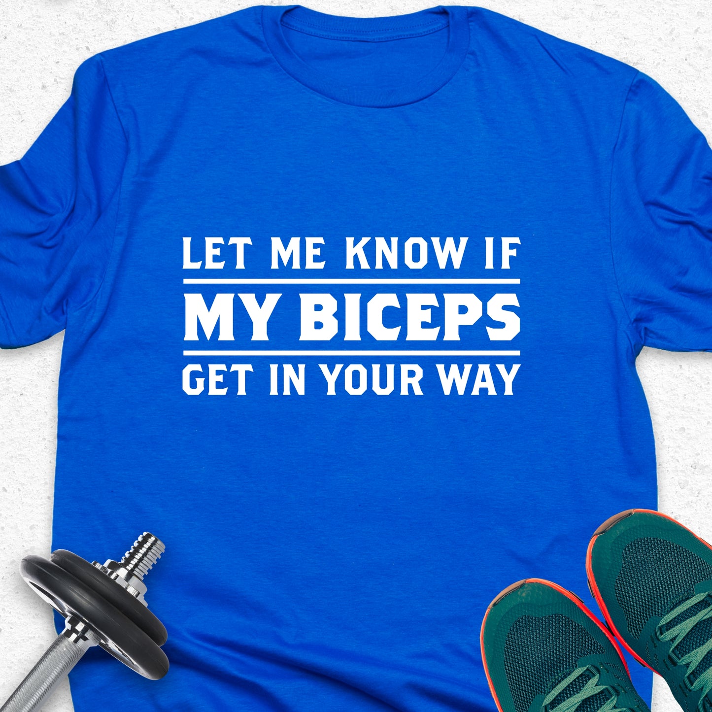 Funny Fitness T-Shirt — Humorous Gym Quote Tee