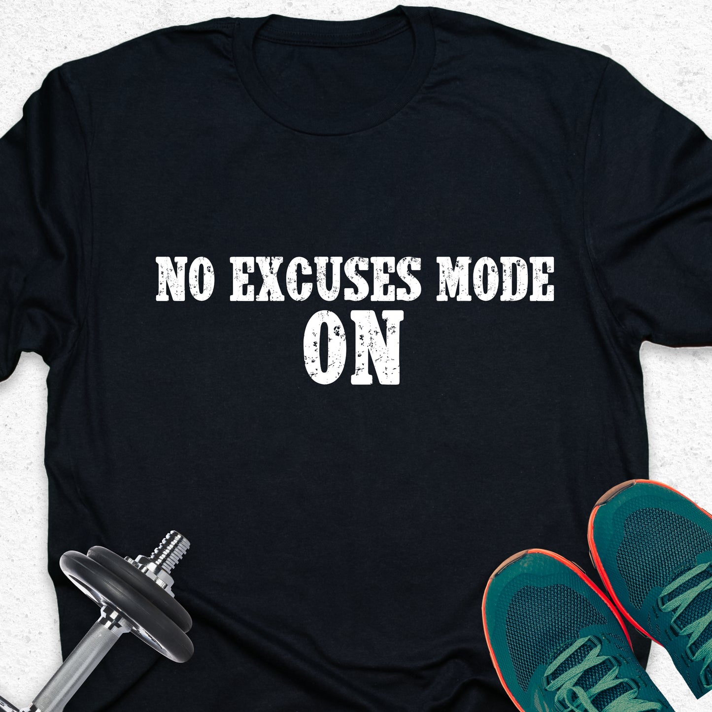 Motivational Fitness Quote T-Shirt — Inspirational Workout Tee