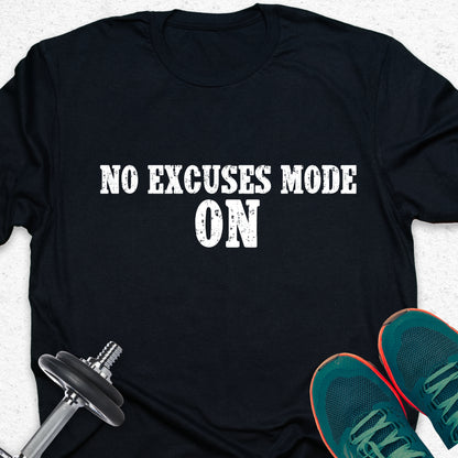 Motivational Fitness Quote T-Shirt — Inspirational Workout Tee