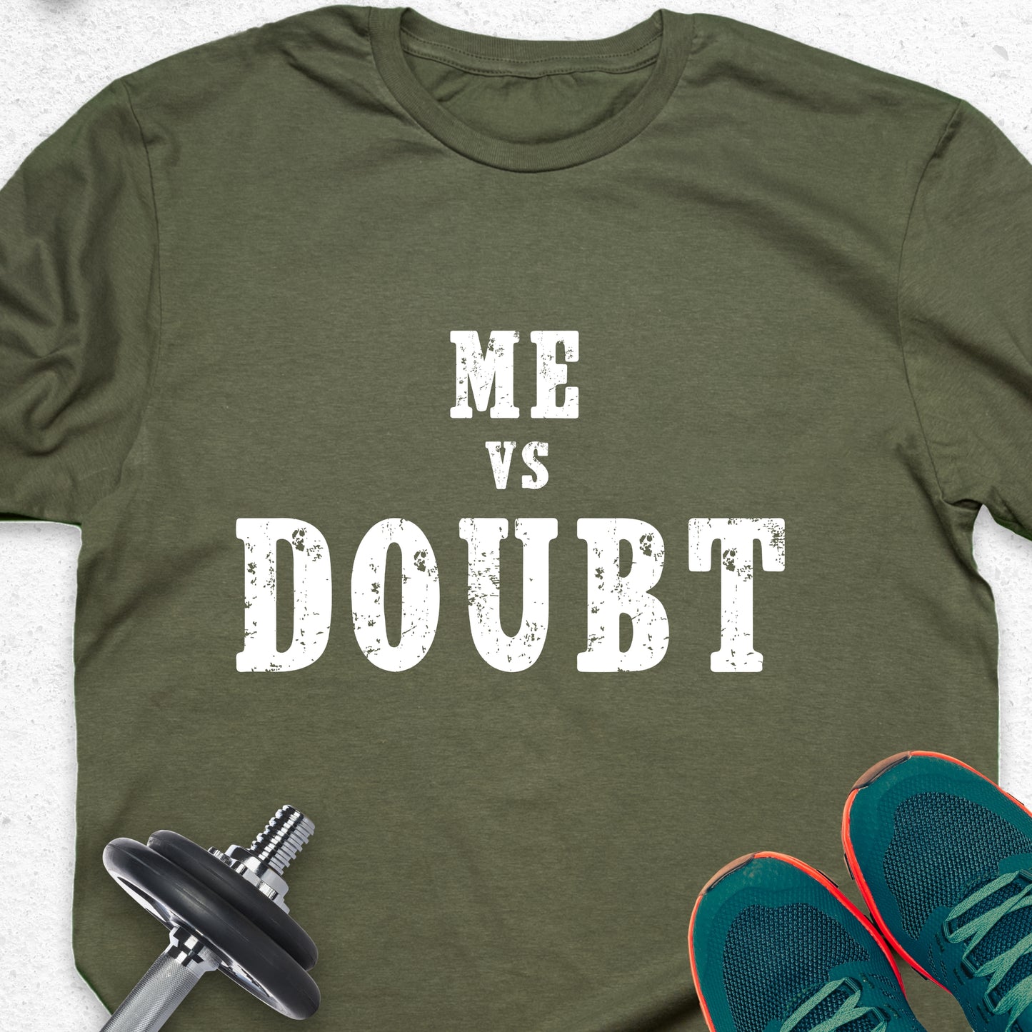 Motivational Fitness T-Shirt — Inspirational Gym Workout Tee