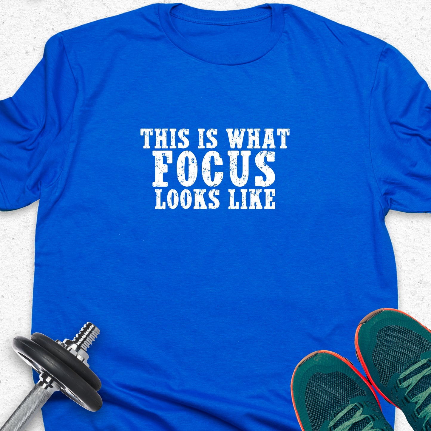 This Is What Focus Looks Like T-Shirt – Motivational Gym Tee, Fitness Mindset Shirt, Workout Apparel