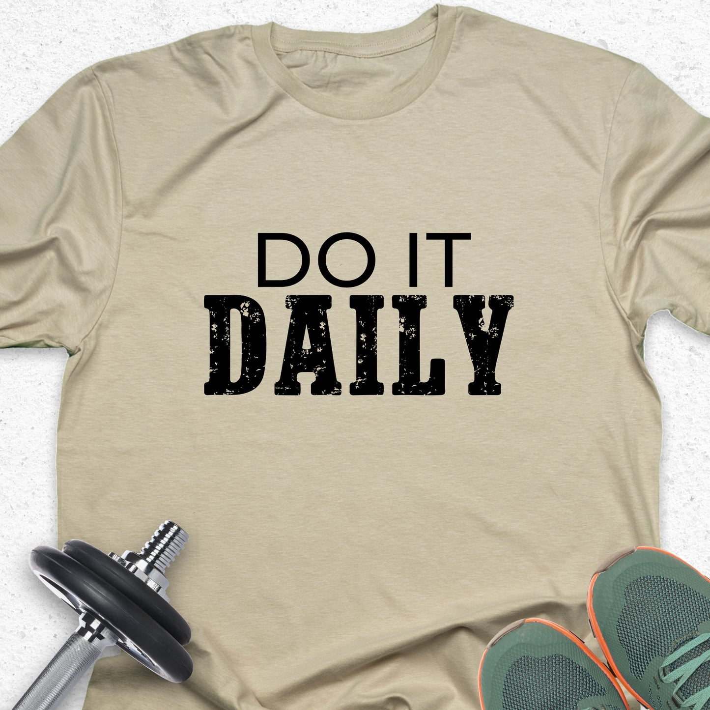 Do It Daily T-Shirt – Consistency Motivational Tee, Discipline Grind Shirt
