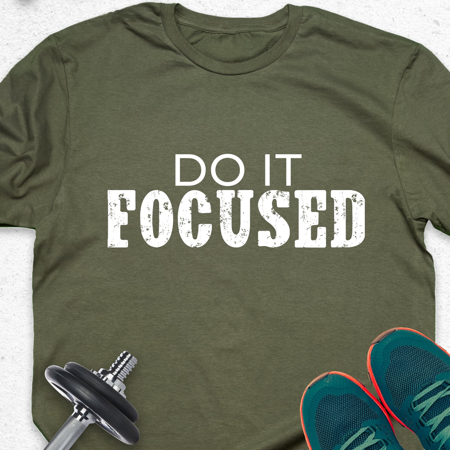 Do It Focused T-Shirt – Focus Mindset Tee, Discipline Motivation Shirt