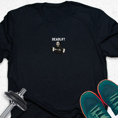 Deadlift Grim Reaper T-Shirt — Humorous Gym Workout Tee