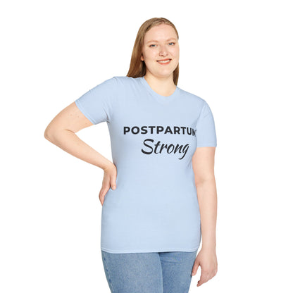 Postpartum Strong T-Shirt – Empowering New Mom Recovery & Motherhood Tee